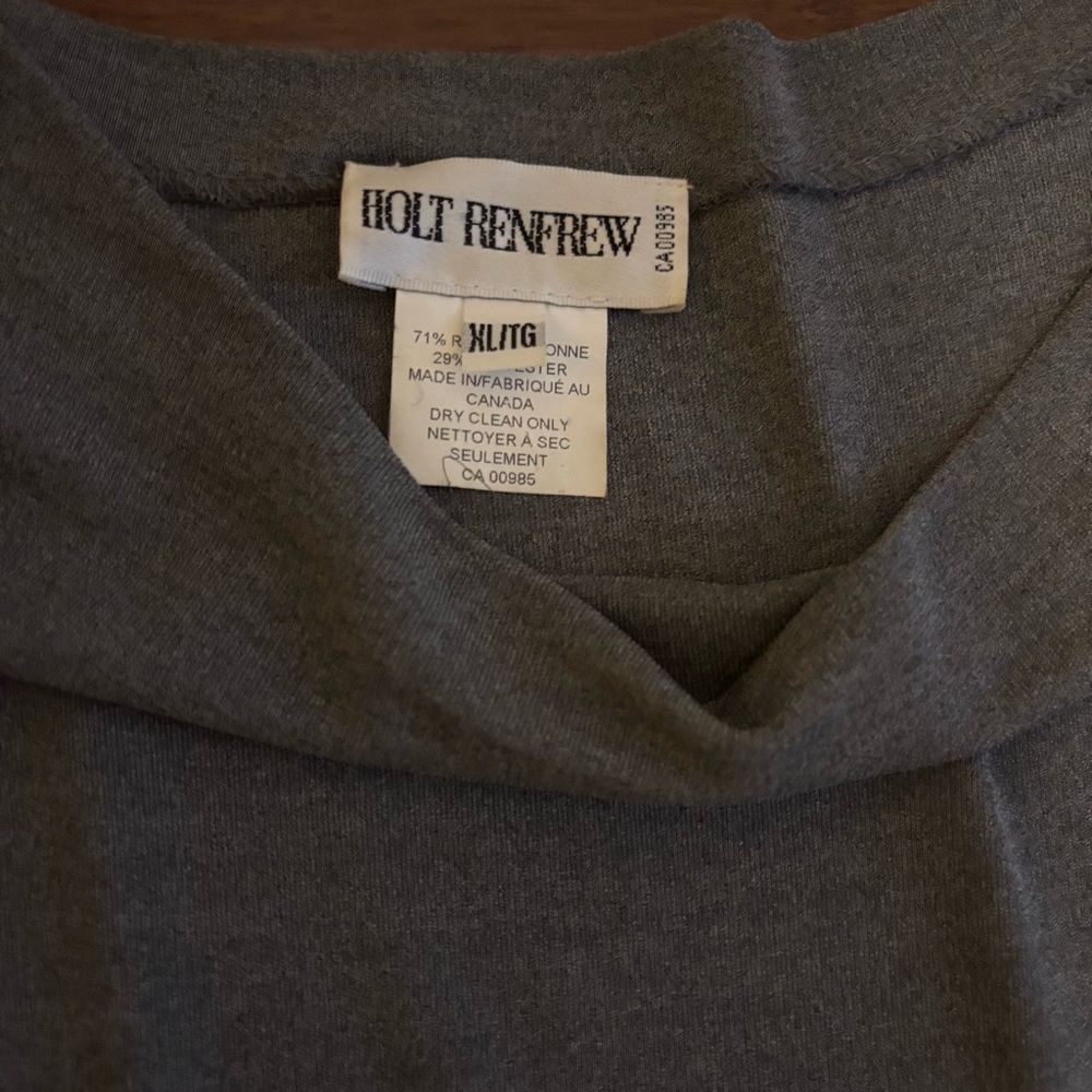 EUC Holt Renfrew vintage 90s plisse midi dress XL - Picture 8 of 9